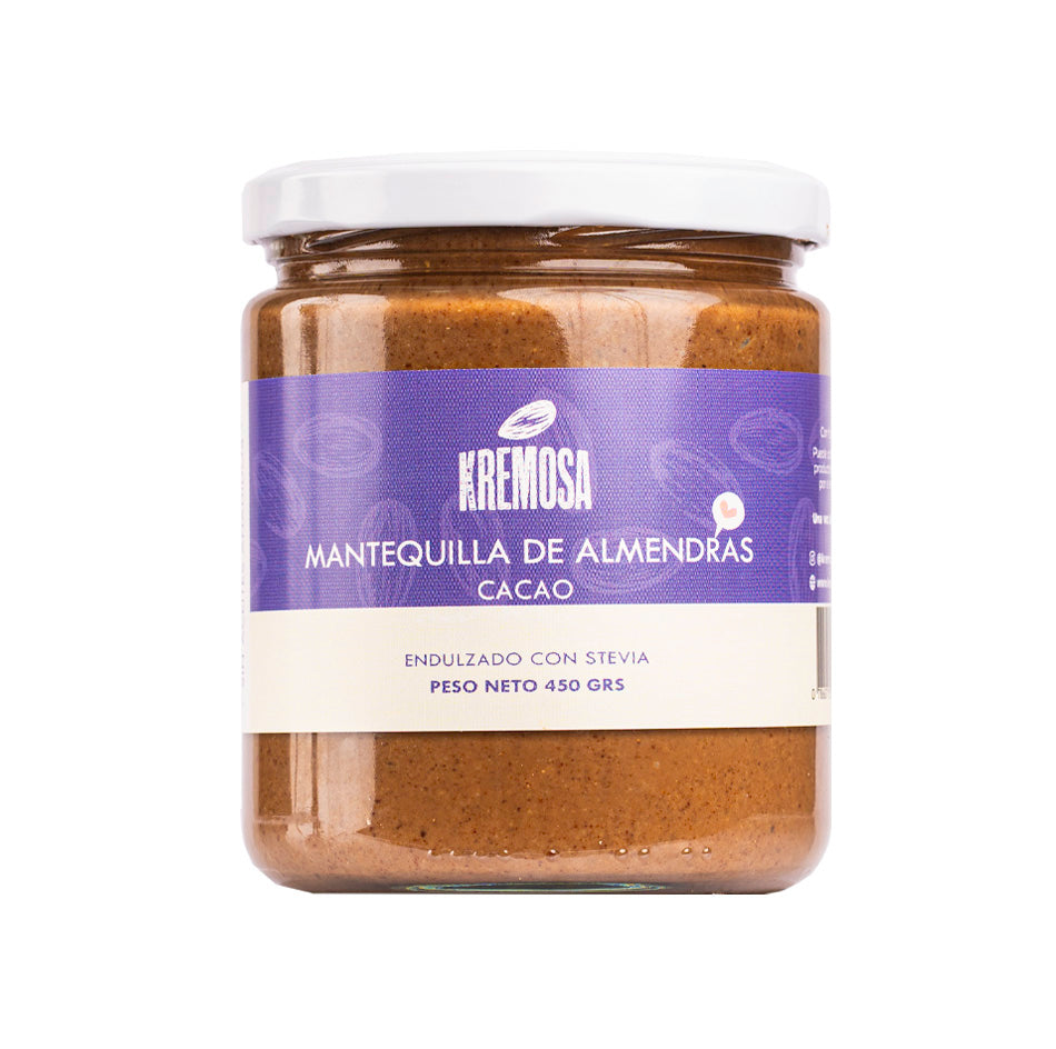 Mantequilla de Almendras Cacao (PREMIUM)