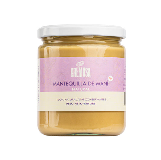 Mantequilla de Maní Natural  450 grs